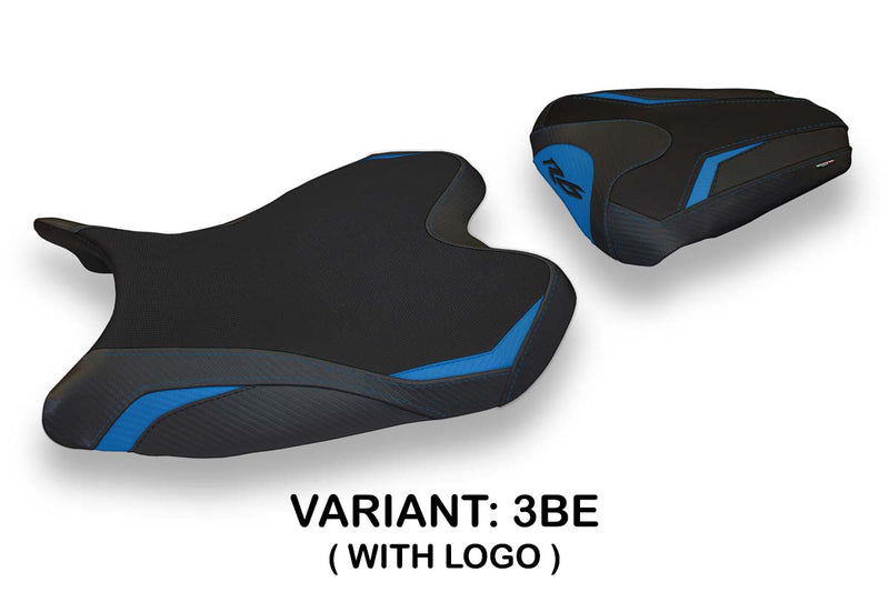 Yamaha YZF R6 2008-2016 Seat Cover Tappezzeria Italia in Blue and Black