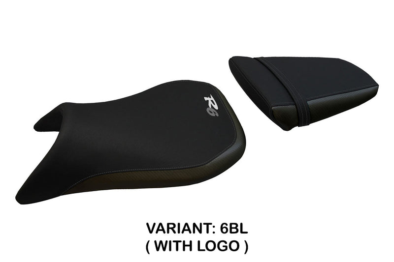 Yamaha YZF R6 1999-2002 Seat Cover Tappezzeria Italia in Black