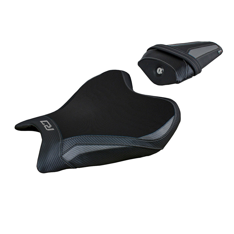 Yamaha YZF R7 2021-2024 Seat Cover Tappezzeria Italia in Grey and Black