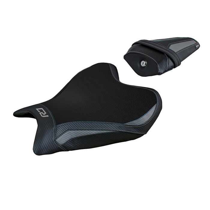 Yamaha YZF R7 2021-2024 Seat Cover Tappezzeria Italia in Grey and Black
