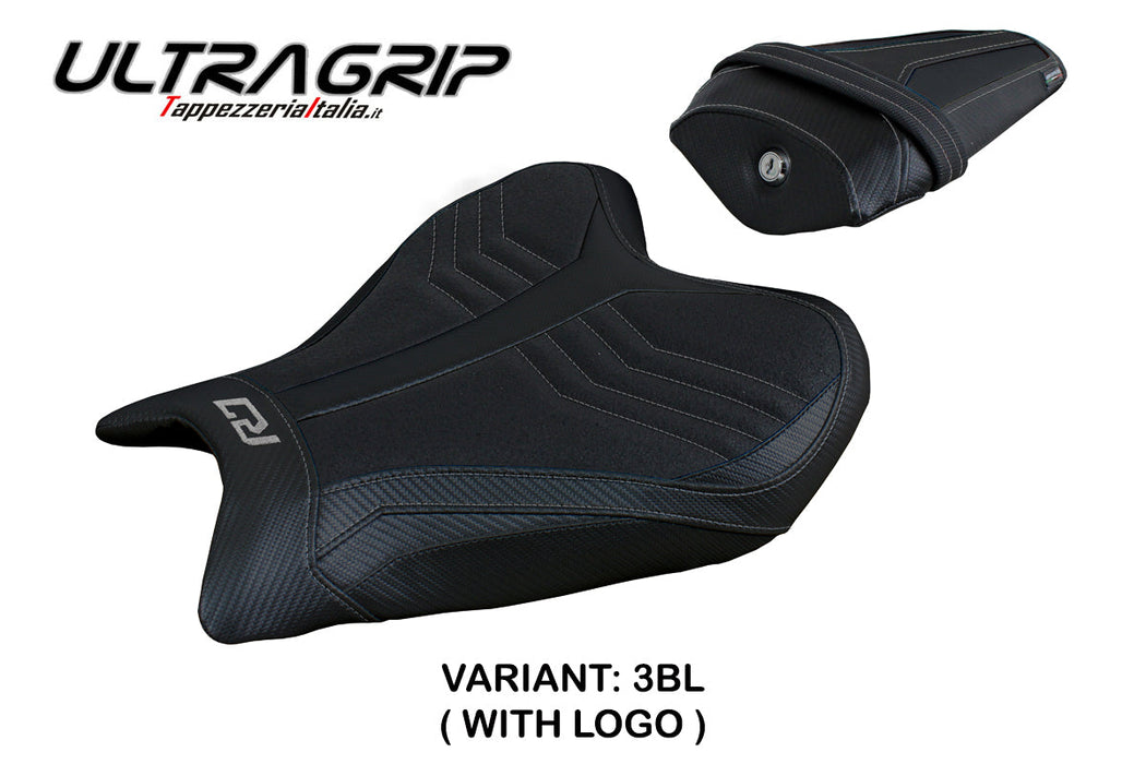 Yamaha YZF R7 2021-2024 Seat Cover Tappezzeria Italia Ultragrip in Black