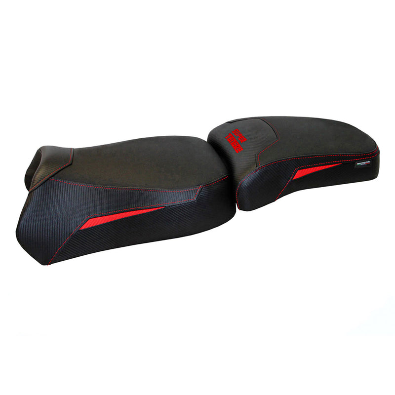 Yamaha Super Tenere 1200 2010-2020 Seat Cover Tappezzeria Italia in Red and Black