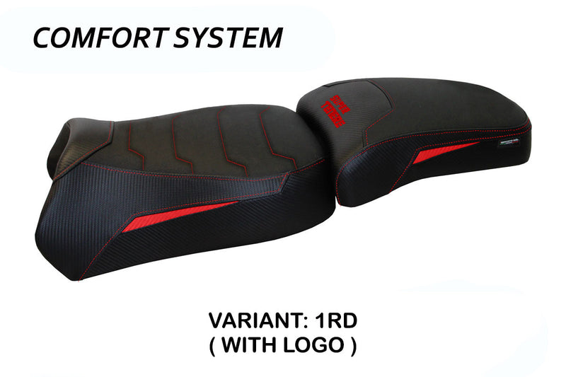 Yamaha Super Tenere 1200 2010-2020 Seat Cover Tappezzeria Italia Comfort in Red