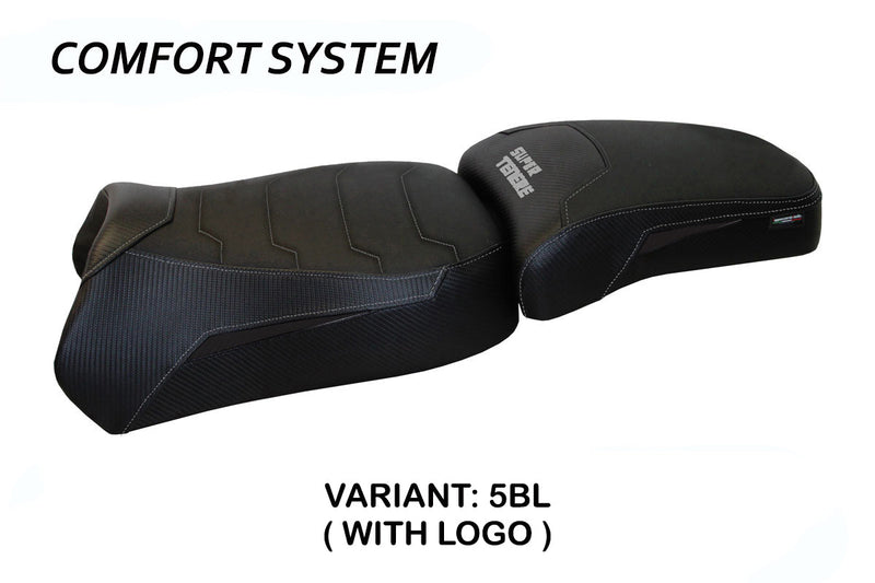 Yamaha Super Tenere 1200 2010-2020 Seat Cover Tappezzeria Italia Comfort in Black