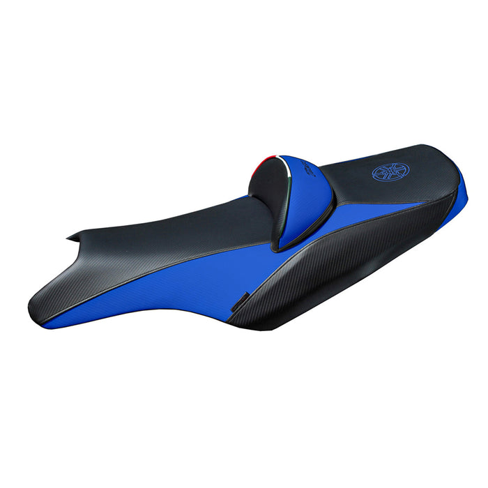 Yamaha T-Max 2008-2016 Seat Cover Tappezzeria Italia in Blue and Black