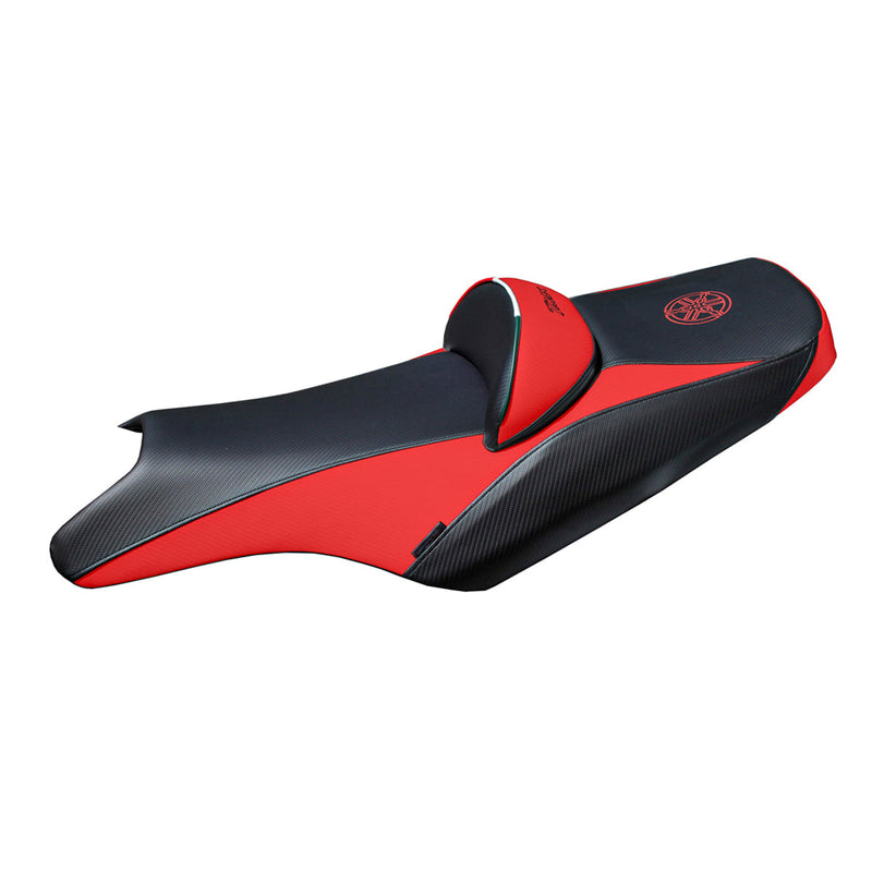 Yamaha T-Max 2008-2016 Seat Cover Tappezzeria Italia in Red and Black