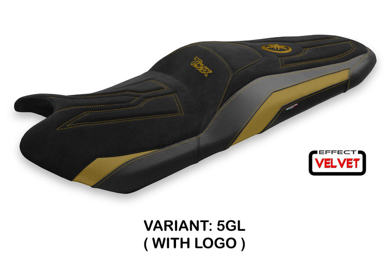 Yamaha T-Max 530 560 2017-2021 Seat Cover Tappezzeria Italia in Velvet Gold