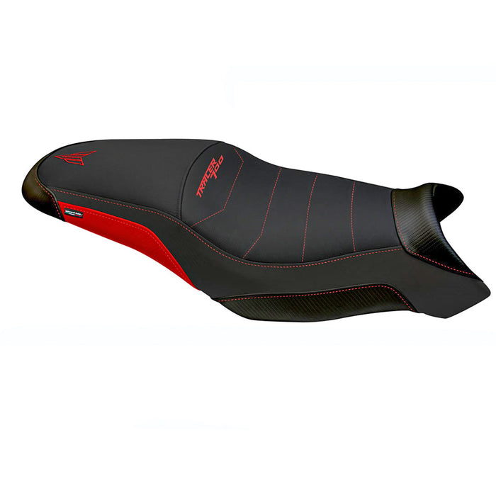 Yamaha Tracer 7 7GT 2021-2024 Seat Cover Tappezzeria Italia Comfort in Red and Black