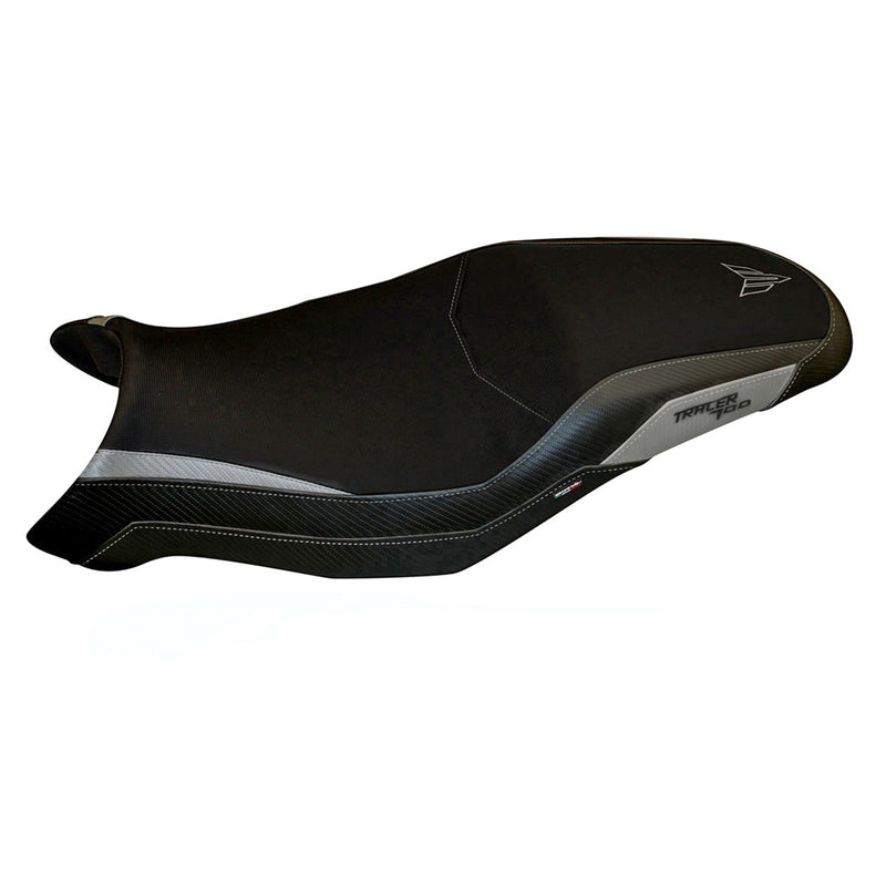 Yamaha Tracer 700 2016-2020 Seat Cover Tappezzeria Italia in Silver and Black