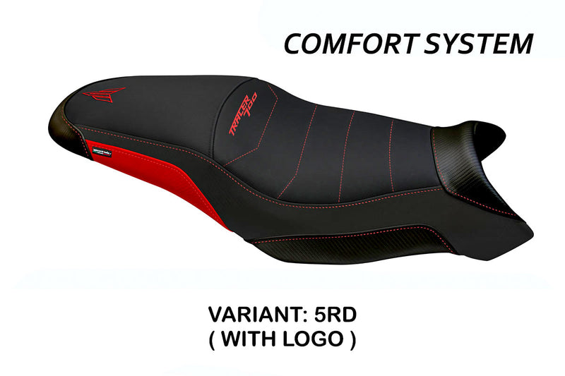 Yamaha Tracer 700 2016-2020 Seat Cover Tappezzeria Italia Comfort in Red