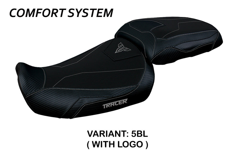Yamaha Tracer 9 9GT 2021-2024 Seat Cover Tappezzeria Italia Comfort in Black