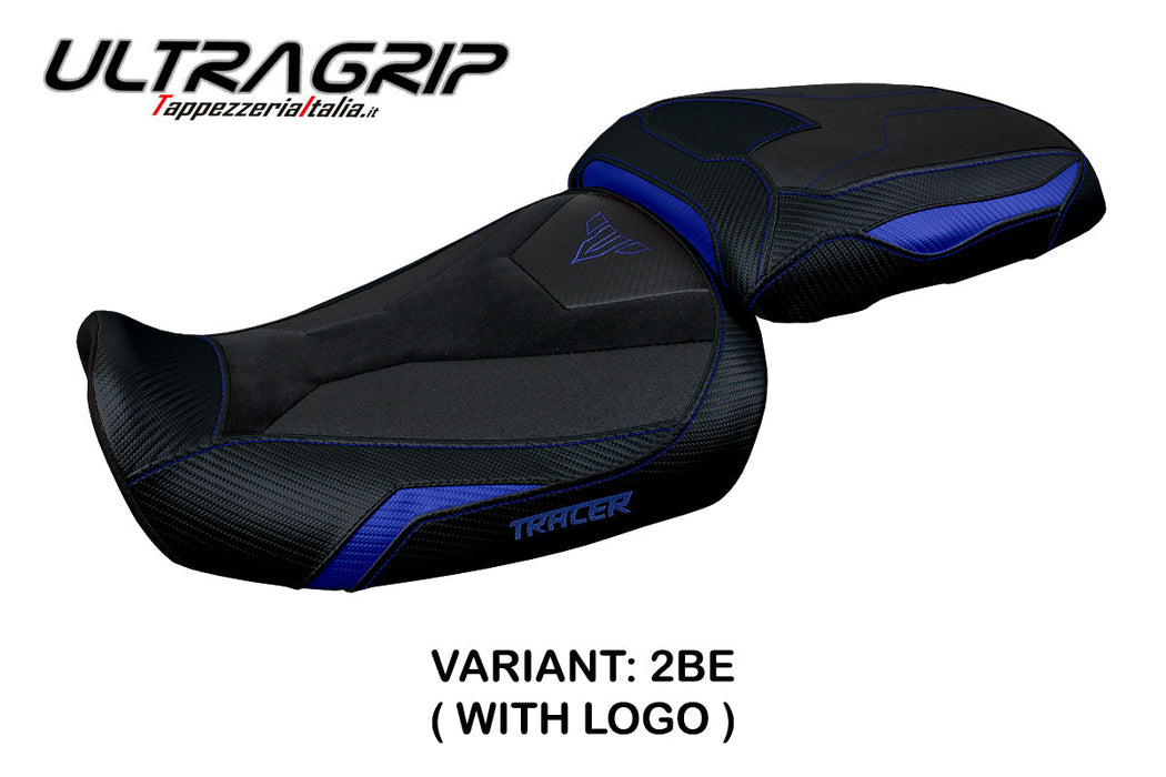 Yamaha Tracer 9 9GT 2021-2024 Seat Cover Tappezzeria Italia Ultragrip in Blue and Black