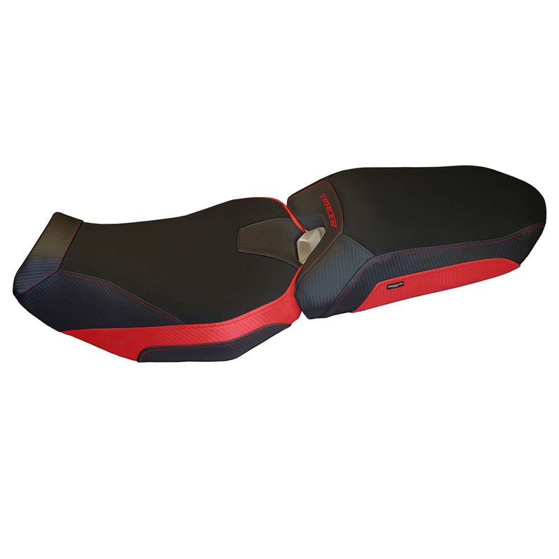 Yamaha Tracer 900 2018-2020 Seat Cover Tappezzeria Italia Comfort in Red and Black