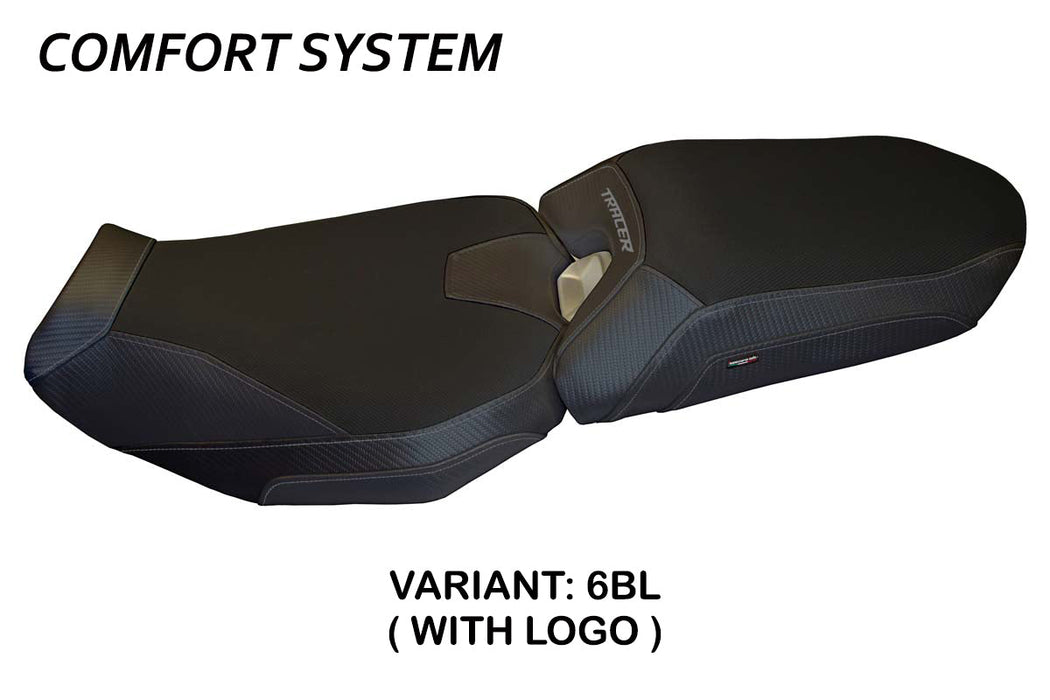 Yamaha Tracer 900 2018-2020 Seat Cover Tappezzeria Italia Comfort in Black