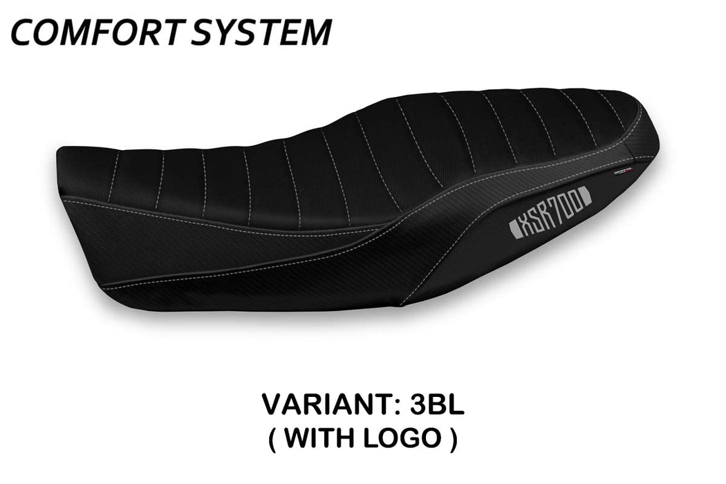 Yamaha XSR 700 2016-2020 Seat Cover Tappezzeria Italia Comfort in Black