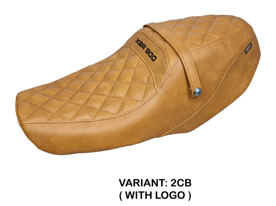 Yamaha XSR 900 2022-2024 Seat Cover Tappezzeria Italia in Vintage Camel