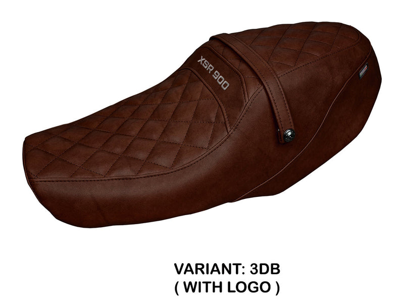 Yamaha XSR 900 2022-2024 Seat Cover Tappezzeria Italia in Vintage Dark Brown