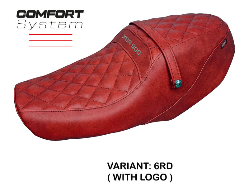 Yamaha XSR 900 2022-2024 Seat Cover Tappezzeria Italia Comfort in Vintage Red