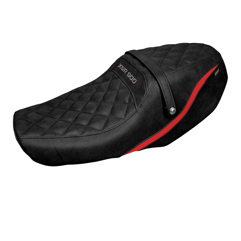 Yamaha XSR 900 2022-2024 Seat Cover Tappezzeria Italia in Red and Black