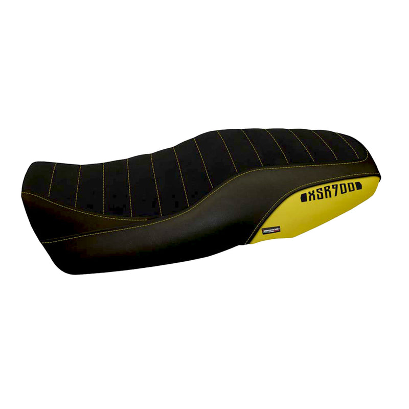 Yamaha XSR 900 2016-2021 Seat Cover Tappezzeria Italia in Yellow and Black