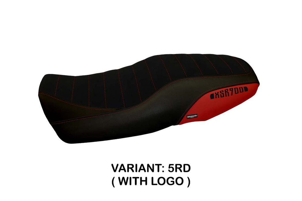 Yamaha XSR 900 2016-2021 Seat Cover Tappezzeria Italia in Red and Black