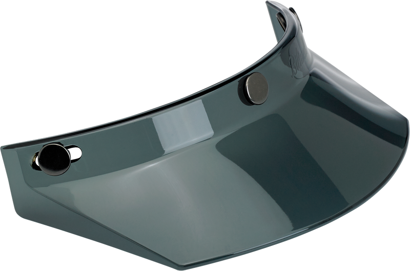 BILTWELL Moto 3-Snap Visor - Smoke 2002-102