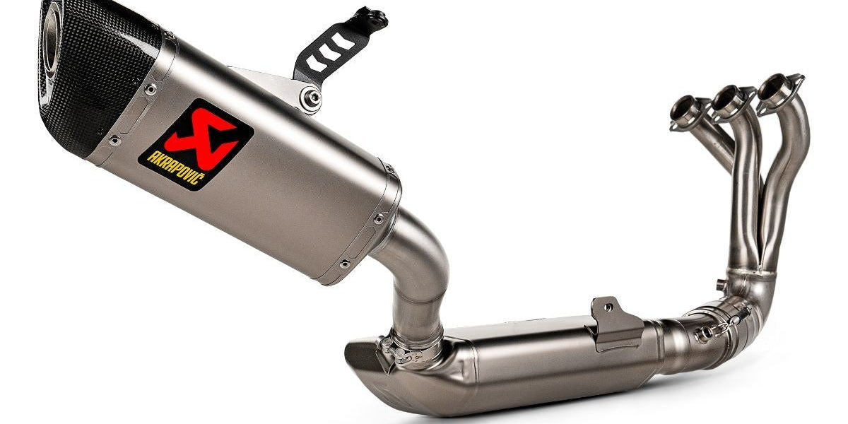 Yamaha MT-09 FZ-09 2024 Exhaust, Akrapovic Steel, Titanium and