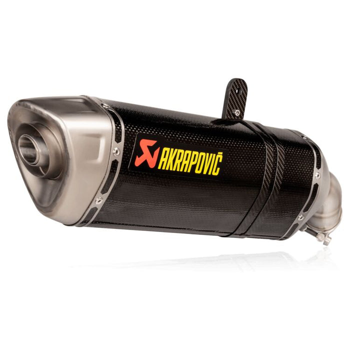Akrapovic Exhaust Kawasaki ZX4R ZX4RR 2023 2024 Slip-On Line Muffler in Carbon Fiber and Titanium S-K4SO8-HRC