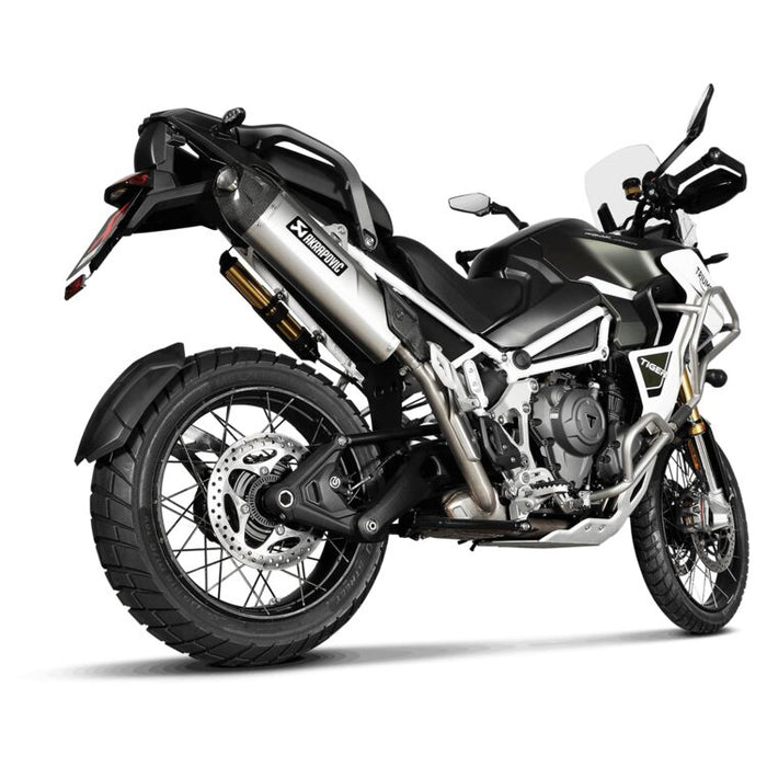 AKRAPOVIC Slip-On Line Muffler - Titanium Triumph Tiger 1200 GT / Rally 2022-2023  S-T12SO6-HJA 1811-4439