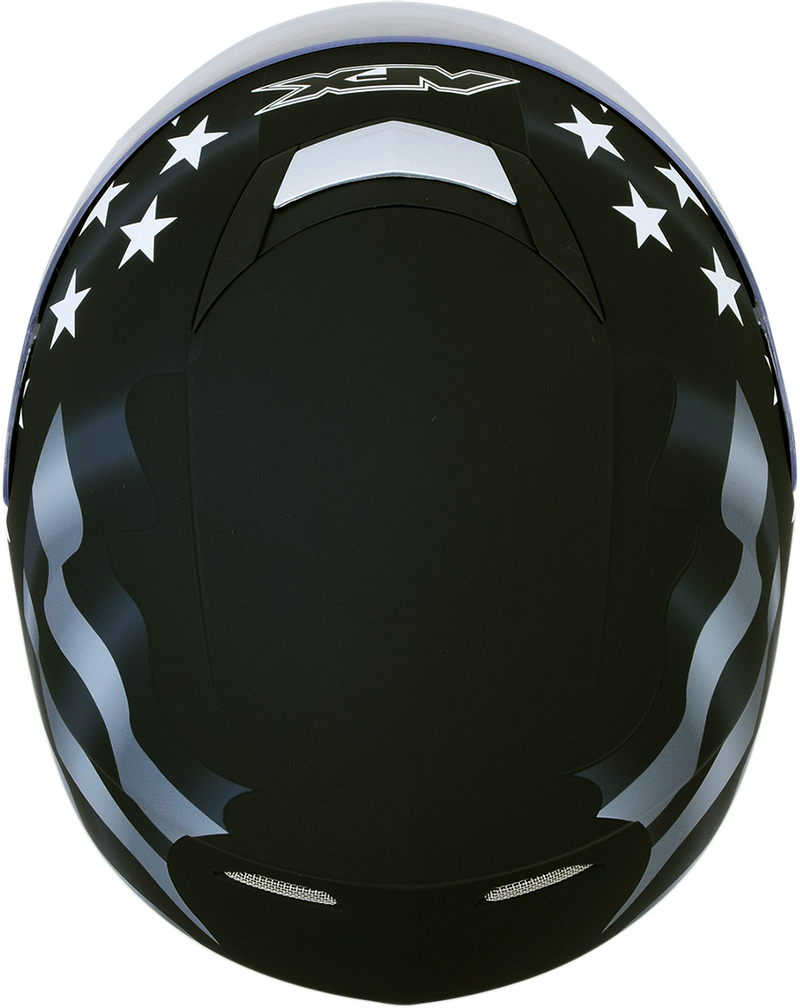 AFX FX-99 Motorcycle Helmet - Flag - Stealth - Small 0101-11356