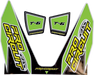 PRO CIRCUIT T-6 Decal - Green DC22T6-GRN