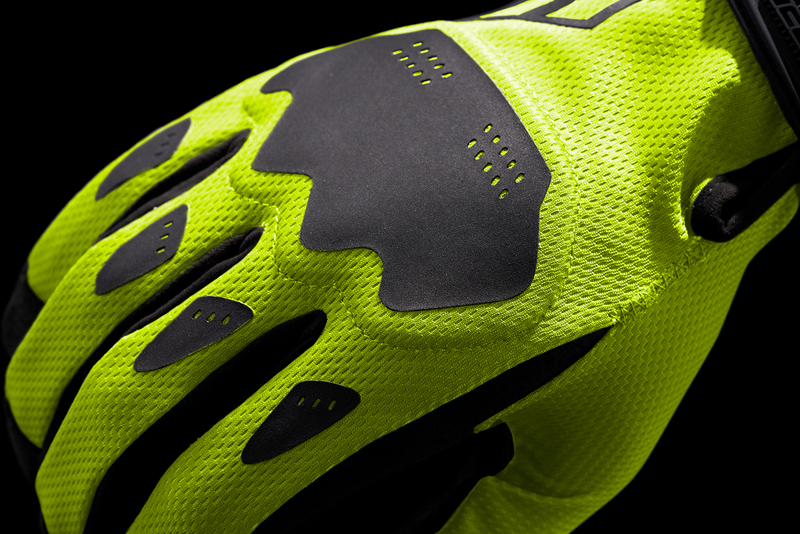 ICON Hooligan™ CE Motorcycle Gloves - Hi-Vis - Medium 3301-4379