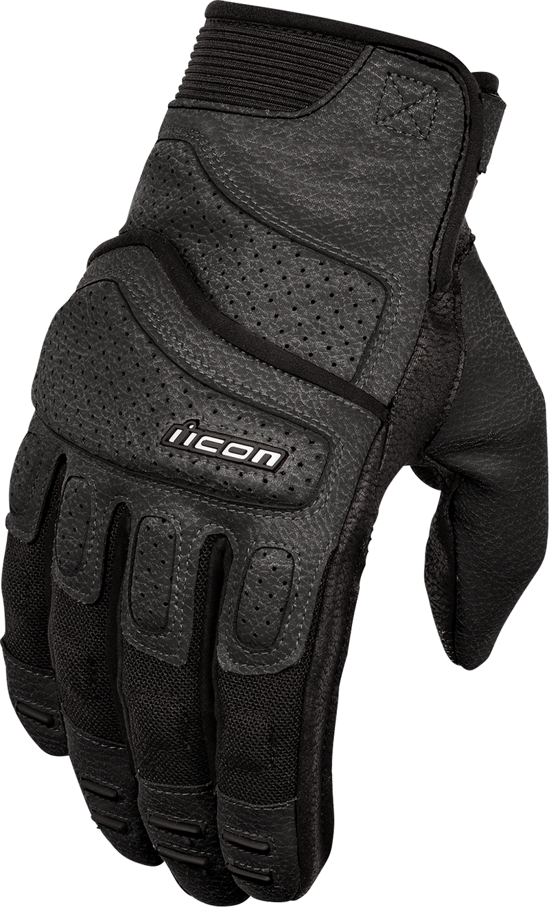 ICON Women's Superduty3™ Motorcycle Gloves - Black - 2XL 3302-0923