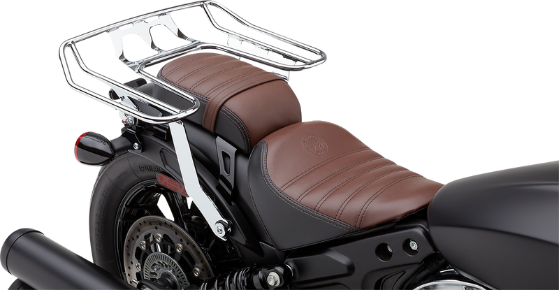 COBRA Detachable Wrap Around Rack - Chrome - Bobber 502-2615
