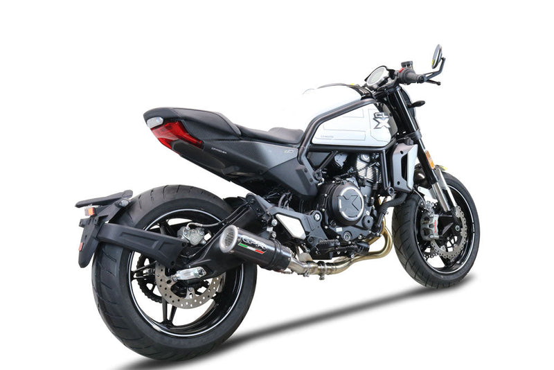GPR Exhaust System Cf Moto 700 CL-X Heritage 2022-2024, M3 Poppy , Mid-Full System Exhaust Including Removable DB Killer