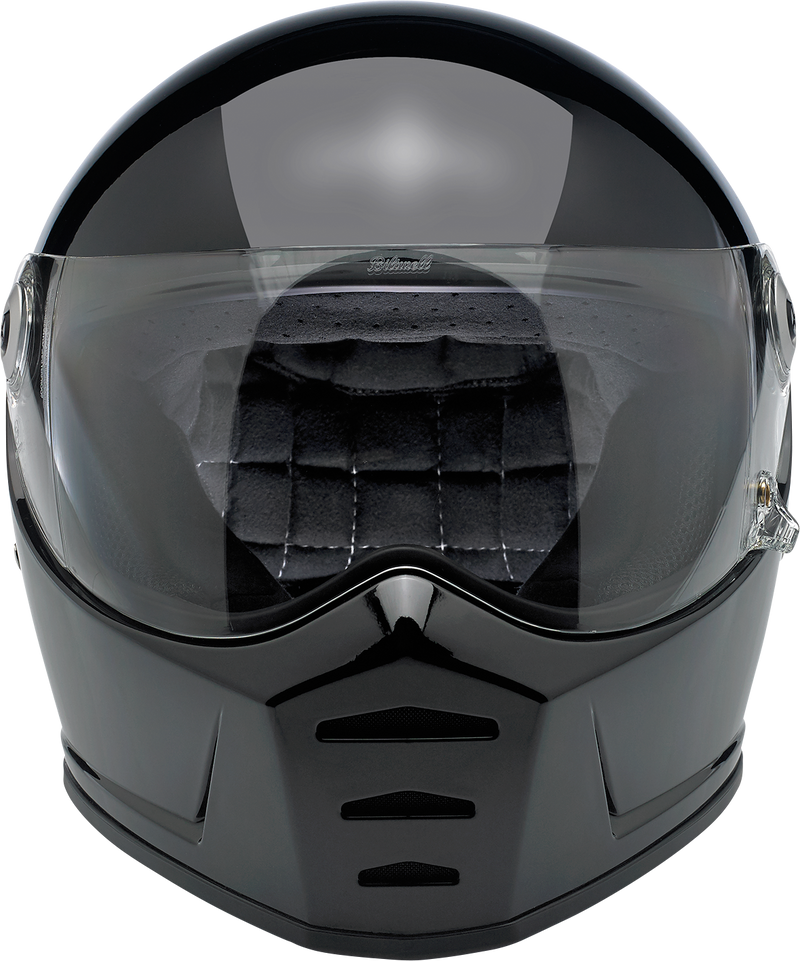 BILTWELL Lane Splitter Helmet - Gloss Black - XS 1004-101-101