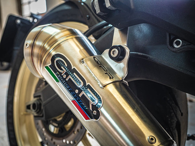 GPR Exhaust System Ducati Scrambler 800 2015-2016, Powercone Evo, Slip-on Exhaust Including Removable DB Killer and Link Pipe