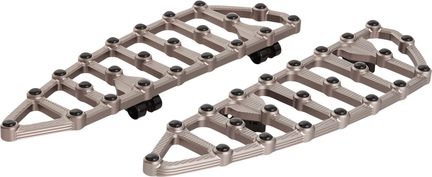 ARLEN NESS MX Driver Floorboards - Titanium 410-013