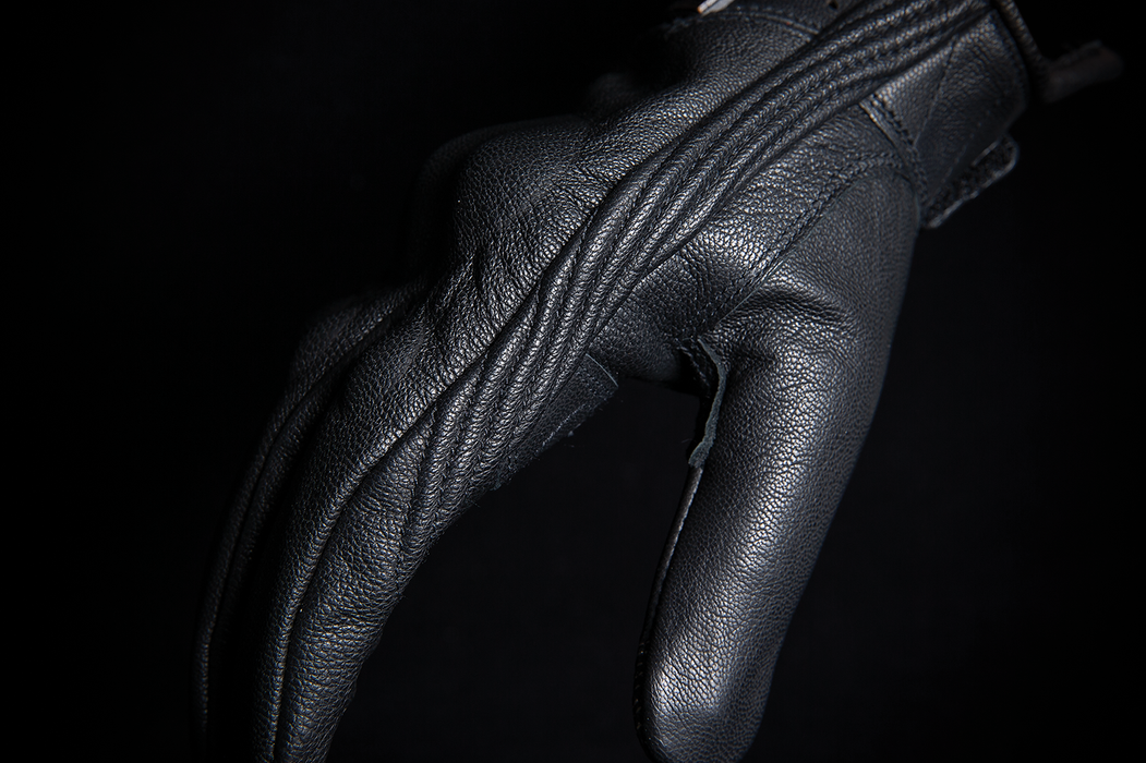 ICON Women's Pursuit Classic™  Leather Motorcycle Gloves - Black - Small 3302-0794