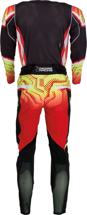 MOOSE RACING Agroid Jersey - Red/Yellow/Black - XL 2910-7393