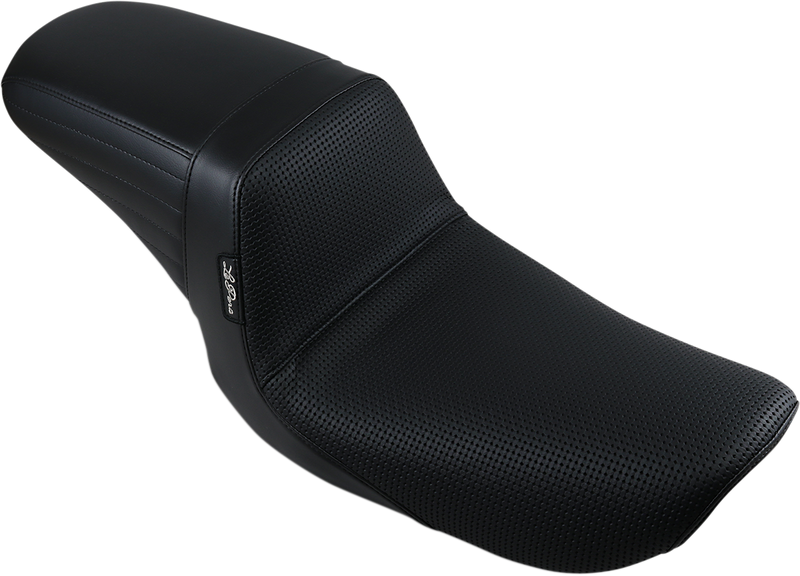 LE PERA Kickflip Seat - Basketweave - Black - FXD '96-'03 LN-591BW
