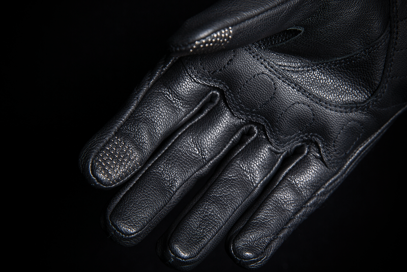 ICON Women's Pursuit Classic™  Leather Motorcycle Gloves - Black - 2XL 3302-0798
