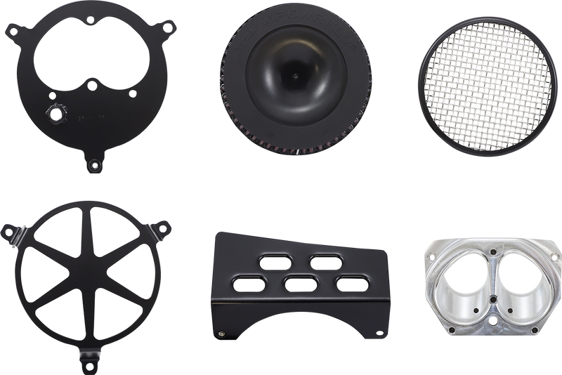 COBRA Spoke Air Filter - Black - Bolt 06-0267-04B-SB