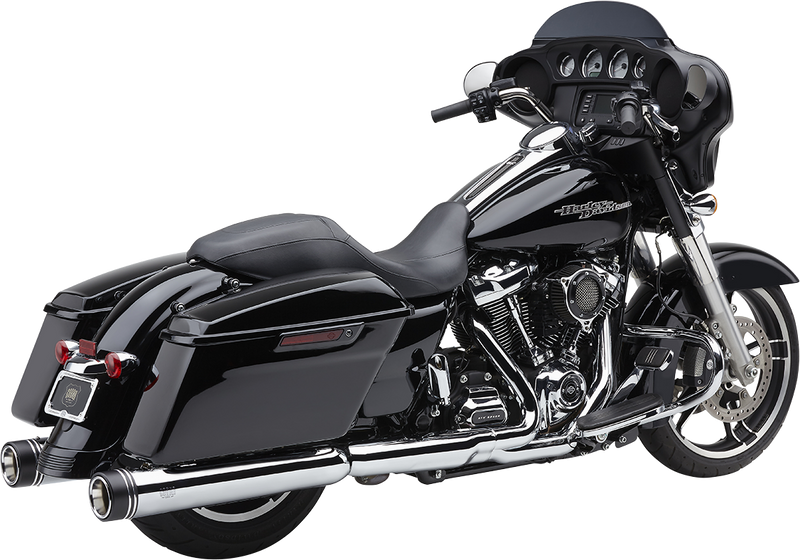 COBRA 4-1/2" Neighbor Haters® Series Mufflers - Chrome 6291