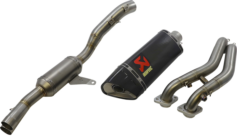 Akrapovic Exhaust Aprilia RS 660 / Tuono 660 2021-2024, Racing Line Full System Carbon Fiber S-A6R3-APLC
