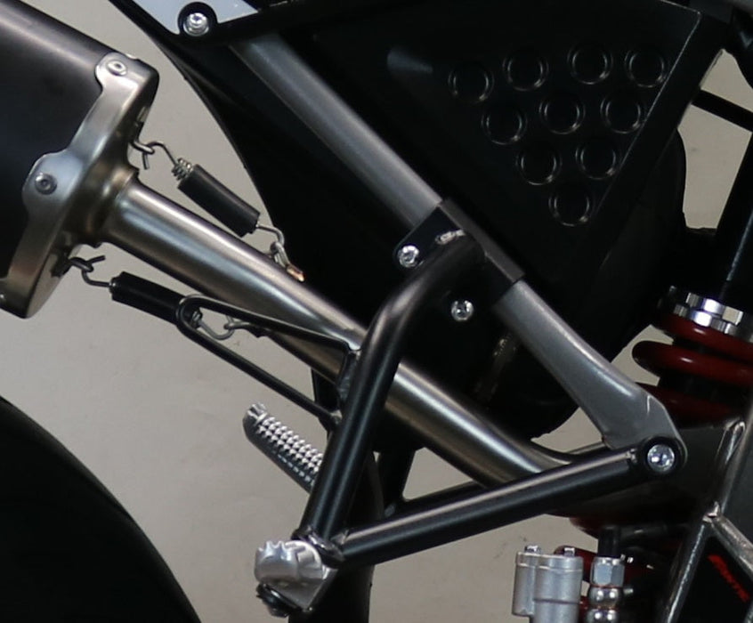 GPR Exhaust System Fantic Motor XMF 125 2021-2023, Furore Evo4 Nero, Slip-on Exhaust Including Removable DB Killer and Link Pipe