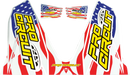 PRO CIRCUIT T-6 Mini Decal - Stars and Stripes D22MINI-SS