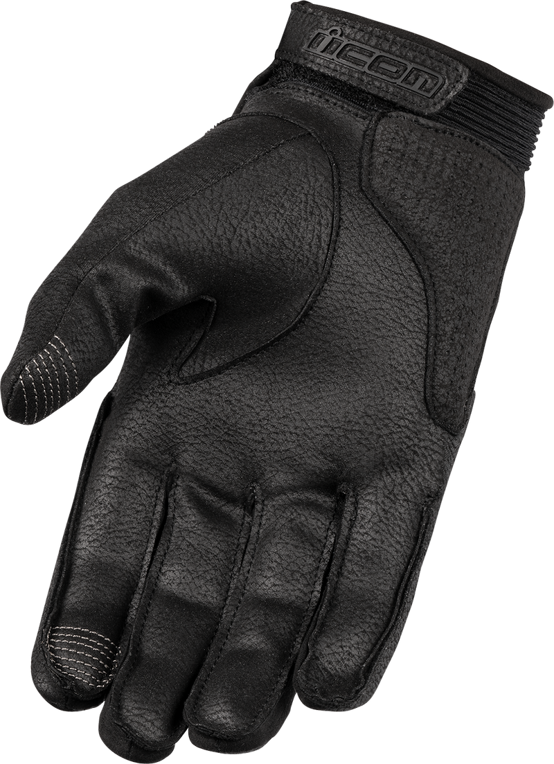 ICON Women's Superduty3™ Motorcycle Gloves - Black - 2XL 3302-0923