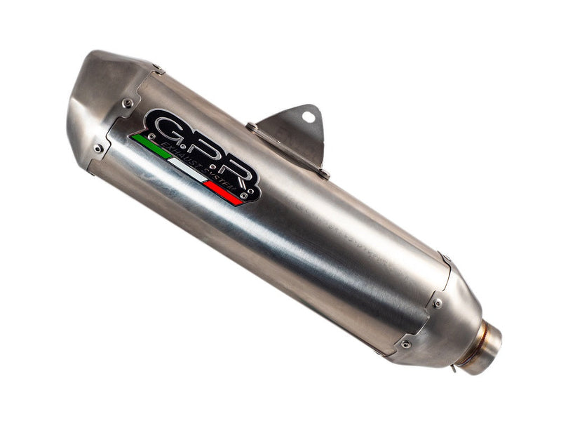 GPR Exhaust System Gas Gas EC 350 F 2021-2023, Pentacross Inox, Full System Exhaust, Including Removable DB Killer/spark arrestor
