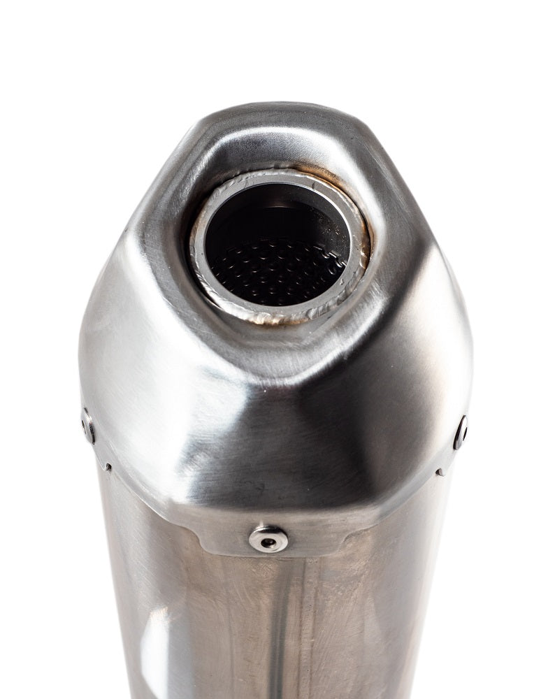 GPR Exhaust System Gas Gas EC 350 F 2021-2023, Pentacross Inox, Full System Exhaust, Including Removable DB Killer/spark arrestor